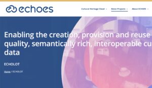 ECHOLOT – Semantic Interoperability and Cultural Heritage Data Integration