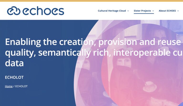 ECHOLOT – Semantic Interoperability and Cultural Heritage Data Integration