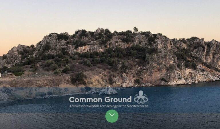 Common Ground: the Swedish Archaeology of Athens, Istanbul, and Rome – Arches Data Integration Project